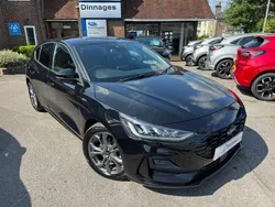 Agate black Used 2022 Ford Focus ST-Line Hatchback | £18,290 (Fair price)