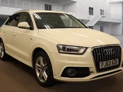 Ibis white Used 2013 Audi Q3 S-Line SUV | £8,975 (Fair price)