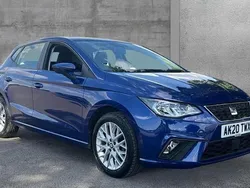 Metallic mystery blue Used 2020 Seat Ibiza SE Technology Hatchback | £11,790 (Good price)
