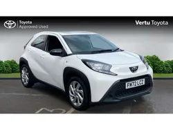 White Used 2022 Toyota Aygo PURE Hatchback | £12,068 (Fair price)