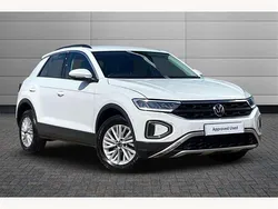 Pure white Used 2022 VW T-Roc Life SUV | £16,950 (Fair price)