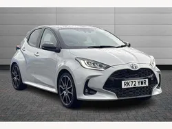 Ash grey Used 2022 Toyota Yaris Hybrid Sport Hatchback | £17,501 (Fair price)