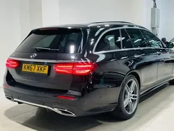 Black Used 2017 Mercedes E220 AMG Line Premium Estate | £17,700 (Fair price)