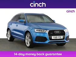 Blue Used 2016 Audi Q3 S-line plus SUV | £14,349 (Fair price)