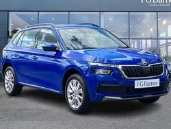Blue Used 2022 Skoda Kamiq SE SUV | £14,599 (Fair price)