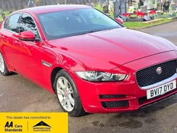 Red Used 2017 Jaguar XE Prestige Sedan | £8,780 (Fair price)