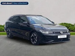 Black New 2025 VW Passat R-line | £38,699 (A bit pricey)