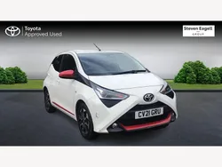 White Used 2021 Toyota Aygo Trend Hatchback | £10,859 (Fair price)