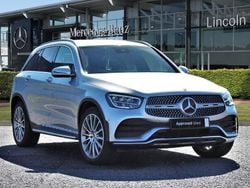 Hightech silver metallic Used 2022 Mercedes GLC220 AMG Line Premium SUV | £32,599 (A bit pricey)