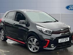 Black Used 2017 Kia Picanto GT-Line Hatchback | £8,403 (Fair price)