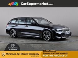 Black Used 2022 BMW 330e M Sport Estate | £20,697 (Fair price)