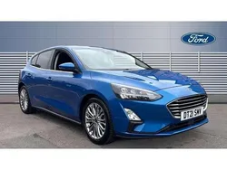 Blue Used 2021 Ford Focus Titanium X Hatchback | £12,627 (Good price)