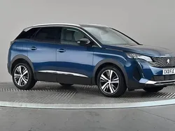 Blue Used 2021 Peugeot 3008 Allure Premium Hatchback | £15,498 (Fair price)