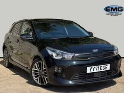 Black Used 2021 Kia Rio 4 Hatchback | £14,195 (Fair price)