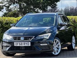 Black Used 2019 Seat Leon ST FR Sport Estate | £12,995 (Fair price)