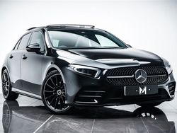 Black Used 2022 Mercedes A180 AMG line Hatchback | £26,795