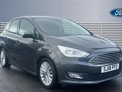 Grey Used 2018 Ford C-MAX Titanium MPV | £7,022 (Fair price)