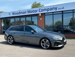 Grey Used 2021 Audi A4 Black Edition Estate | £21,495 (Fair price)