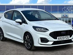 White Used 2023 Ford Fiesta ST-Line Hatchback | £14,495 (Fair price)