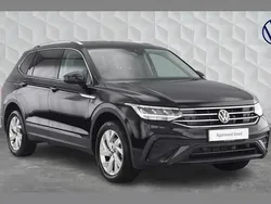 Black Used 2024 VW Tiguan Allspace Life SUV | £28,555 (Good price)