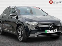 Black Used 2021 Mercedes EQA250 AMG line SUV | £18,400 (Fair price)