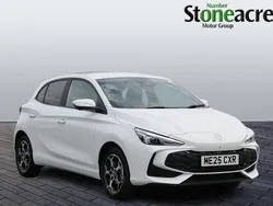 White New 2025 MG MG3 Trophy Hatchback | £18,995 (Fair price)
