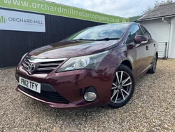 Red Used 2012 Toyota Avensis Sedan | £3,995 (Fair price)