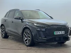 Black Used 2024 Audi SQ6 e-tron Advanced SUV | £61,490