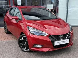Red Used 2022 Nissan Micra Acenta Hatchback | £16,000 (A bit pricey)