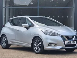 Used 2018 Nissan Micra Acenta Hatchback | £8,295 (Fair price)