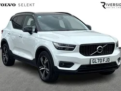 Crystal white Used 2020 Volvo XC40 R-Design SUV | £21,990 (A bit pricey)