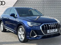 Blue Used 2021 Audi Q3 S-Line SUV | £30,190 (Fair price)