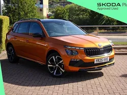 Phoenix orange metallic New 2025 Skoda Kamiq Monte Carlo SUV | £26,990 (A bit pricey)