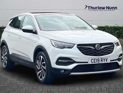 White Used 2019 Vauxhall Grandland X Elite SUV | £12,990 (Fair price)