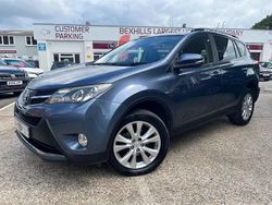 Blue Used 2013 Toyota RAV4 SUV | £7,999 (A bit pricey)