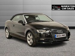 Black Used 2014 Audi A3 Cabriolet Sport Cabriolet | £8,350 (Fair price)