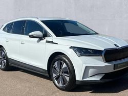 Moon white metallic Used 2024 Skoda Enyaq iV SUV | £28,700 (A bit pricey)