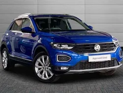 Ravenna blue Used 2018 VW T-Roc SEL SUV | £17,882 (Fair price)