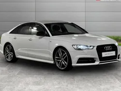 Glacier white, metallic Used 2017 Audi A6 Black Edition Sedan | £17,990 (A bit pricey)