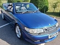 Blue Used 2002 Saab 9-3 Cabriolet Cabriolet | £2,495