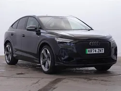 Black Used 2024 Audi Q4 Sportback e-tron Black Edition SUV | £37,395 (Super price)