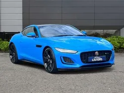 Jaguar bespoke paint french racing blue Used 2021 Jaguar F-Type Supercharged Coupe | £48,990 (Fair price)