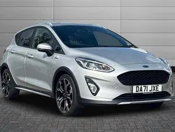 Silver Used 2021 Ford Fiesta Active X Hatchback | £13,250 (Fair price)