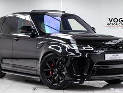 Blue Used 2018 Land Rover Range Rover Sport SVR SUV | £41,490 (Fair price)