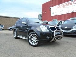 Black Used 2009 Ssangyong (KGM) Rexton SUV | £3,950
