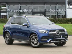 Blue Used 2020 Mercedes GLE300 AMG line SUV | £38,000 (A bit pricey)
