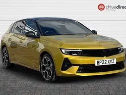 Yellow Used 2022 Vauxhall Astra Ultimate Hatchback | £15,750 (Fair price)