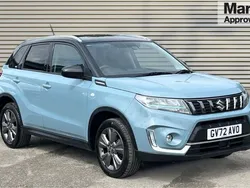 Blue Used 2022 Suzuki Vitara SZ-T SUV | £17,009 (Fair price)