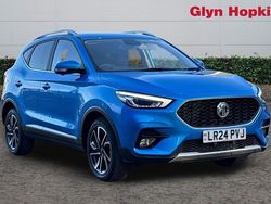 Blue Used 2024 MG ZS Exclusive Sedan | £16,438 (Fair price)