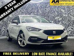 White Used 2021 Seat Leon FR Hatchback | £14,395 (Fair price)